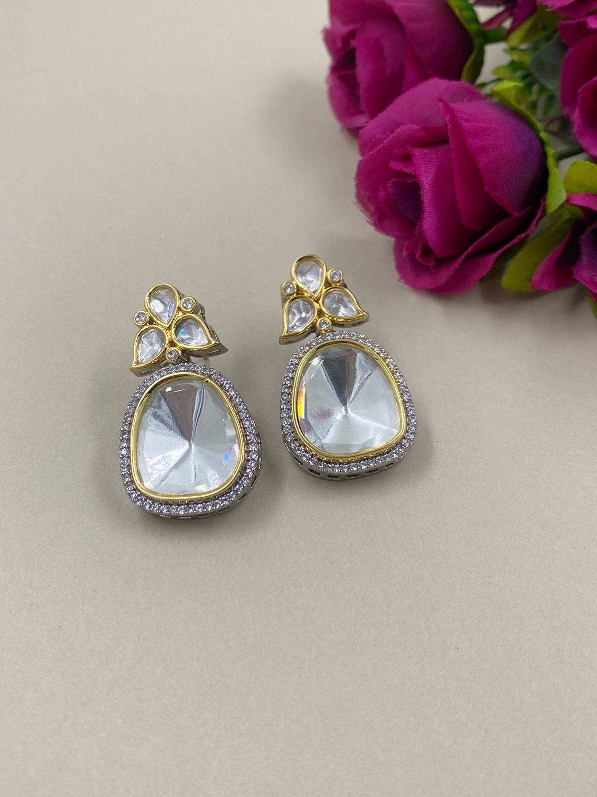 Long pearl drop earrings - Twisted pearl bridal earrings - Style #2439 |  Twigs & Honey ®, LLC